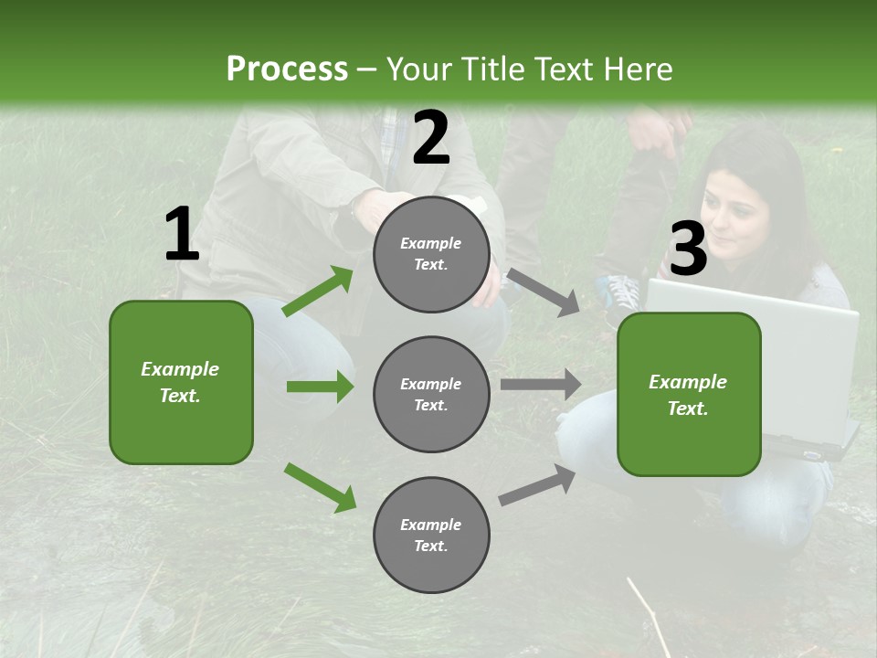 Aquatic Trainer Drinking PowerPoint Template