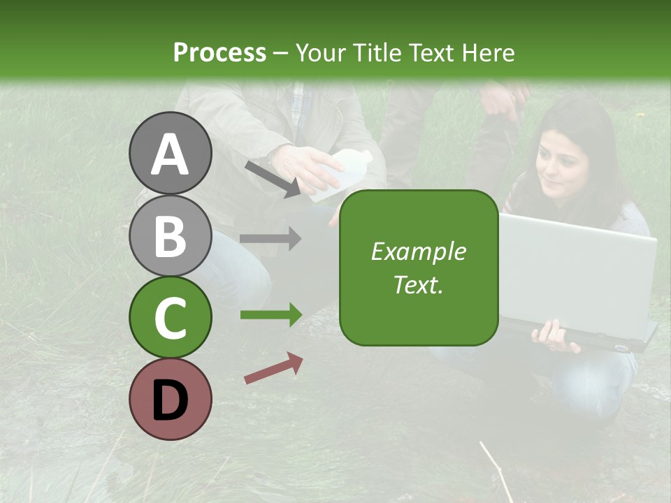 Aquatic Trainer Drinking PowerPoint Template