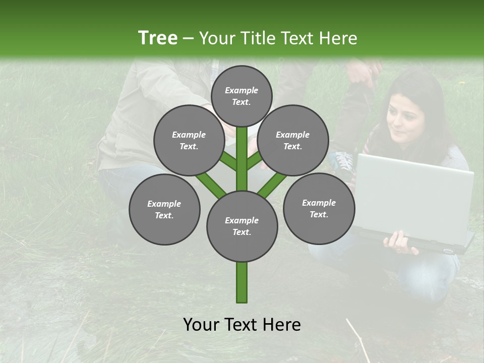 Aquatic Trainer Drinking PowerPoint Template