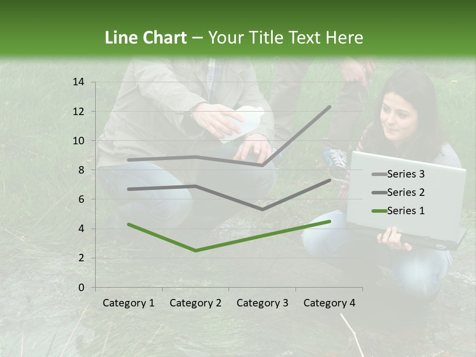 Aquatic Trainer Drinking PowerPoint Template