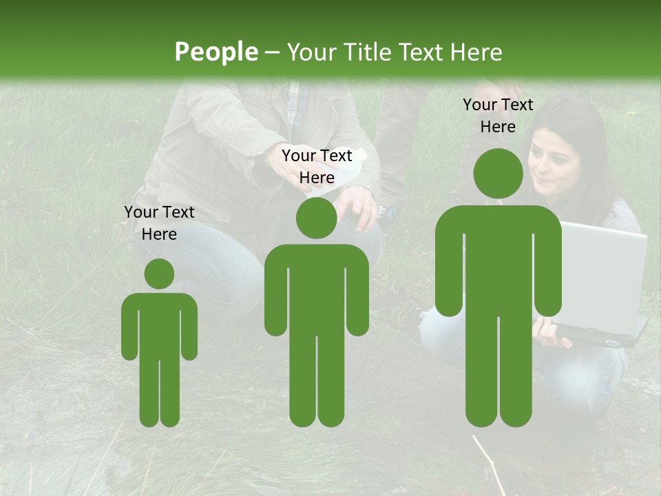 Aquatic Trainer Drinking PowerPoint Template