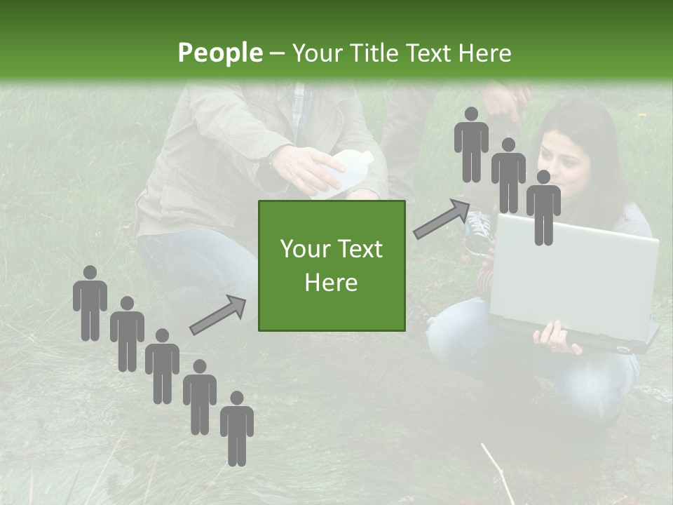 Aquatic Trainer Drinking PowerPoint Template