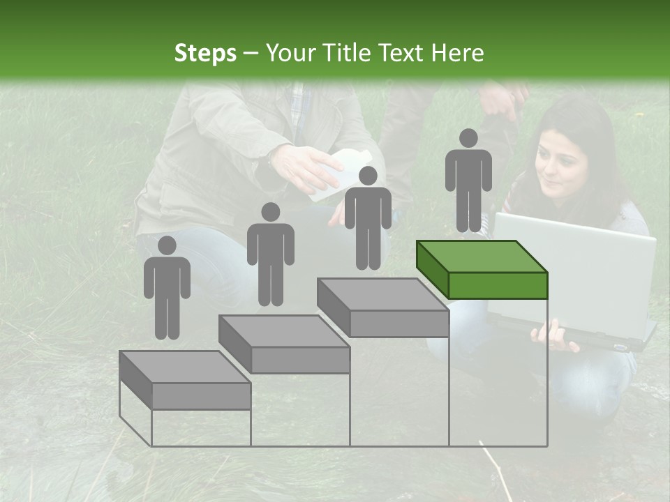 Aquatic Trainer Drinking PowerPoint Template