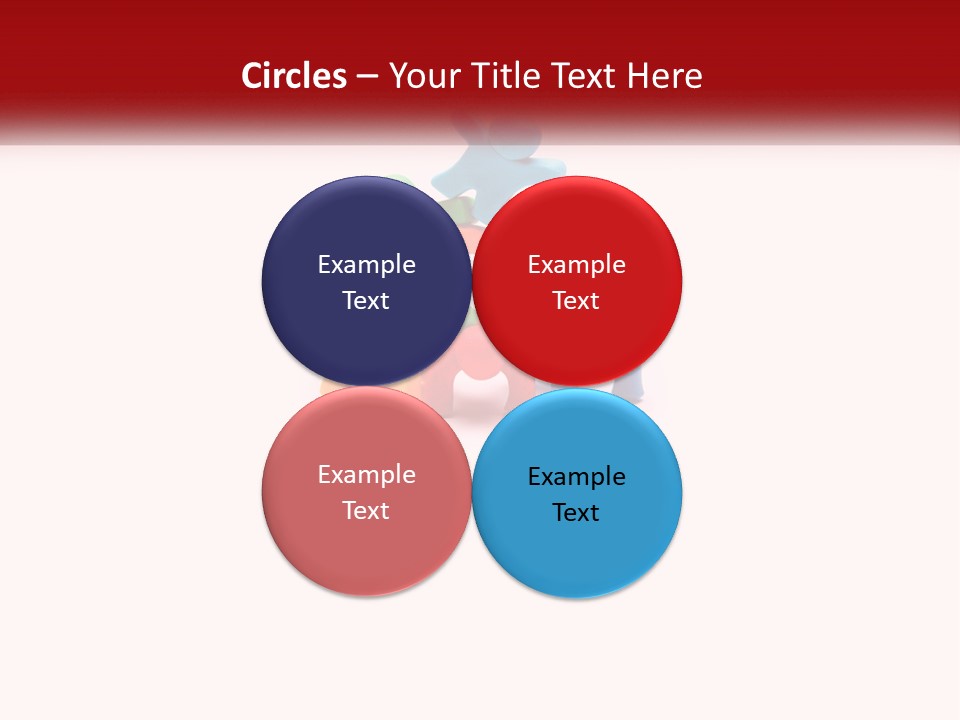 Handcrafted Teamwork Idea PowerPoint Template