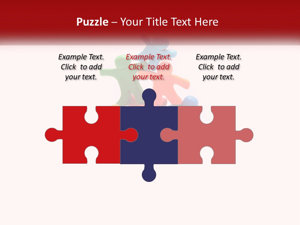 Handcrafted Teamwork Idea PowerPoint Template