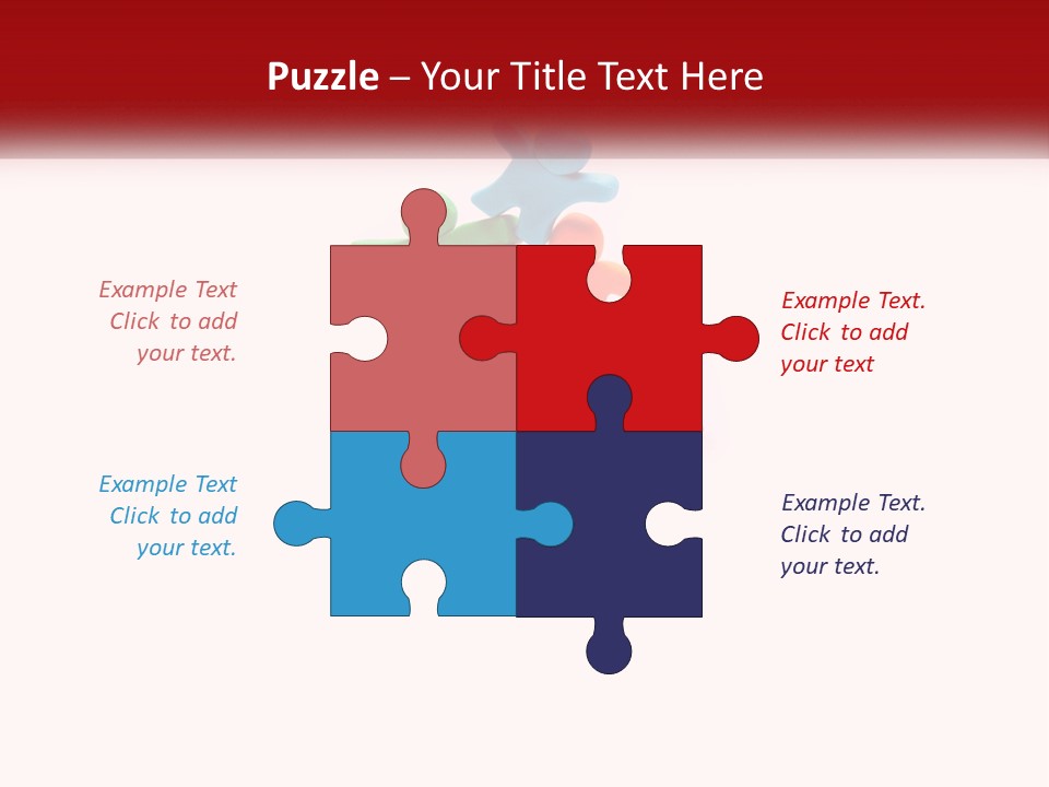 Handcrafted Teamwork Idea PowerPoint Template