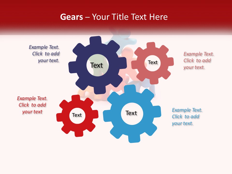 Handcrafted Teamwork Idea PowerPoint Template