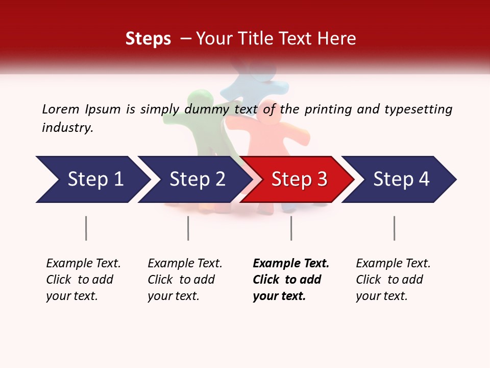 Handcrafted Teamwork Idea PowerPoint Template