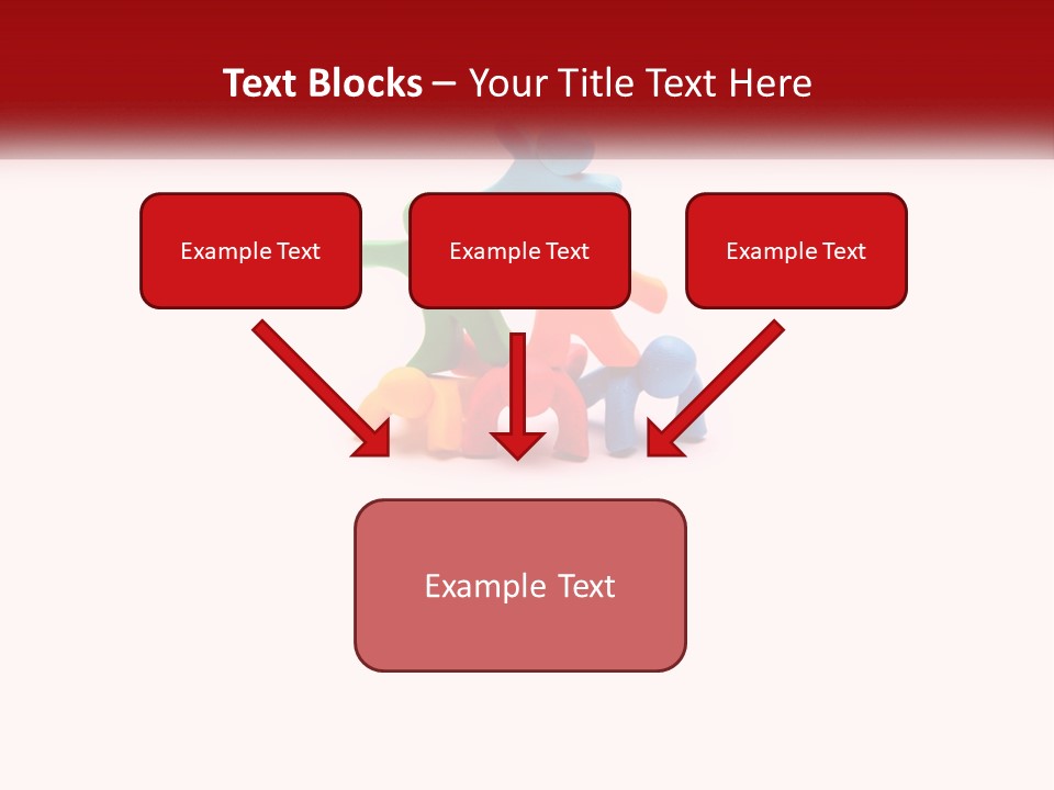 Handcrafted Teamwork Idea PowerPoint Template