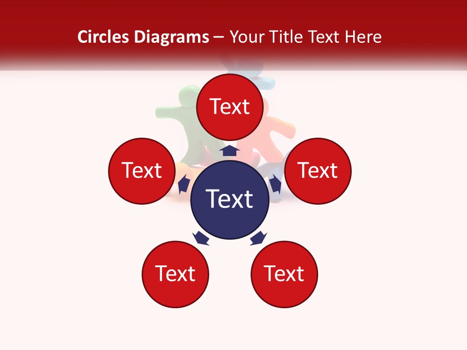 Handcrafted Teamwork Idea PowerPoint Template