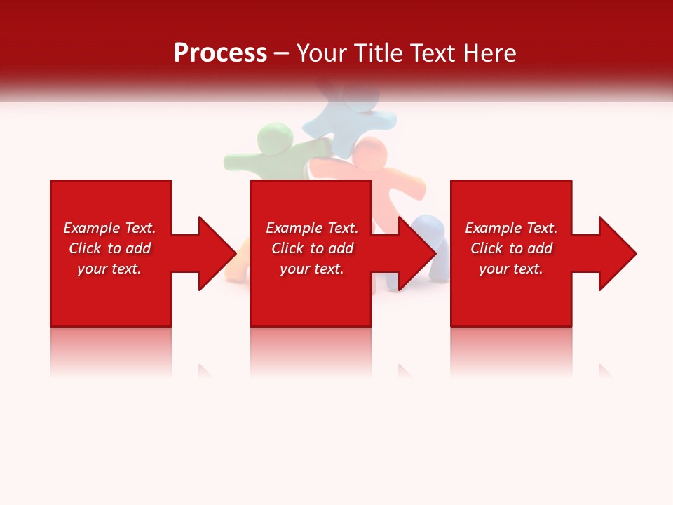 Handcrafted Teamwork Idea PowerPoint Template