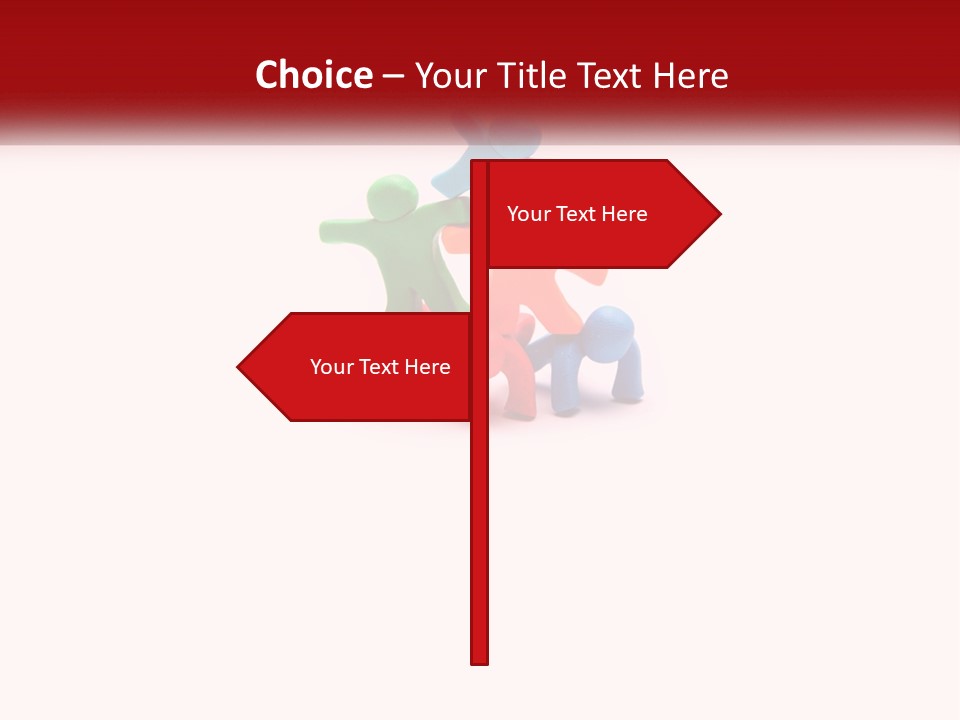 Handcrafted Teamwork Idea PowerPoint Template