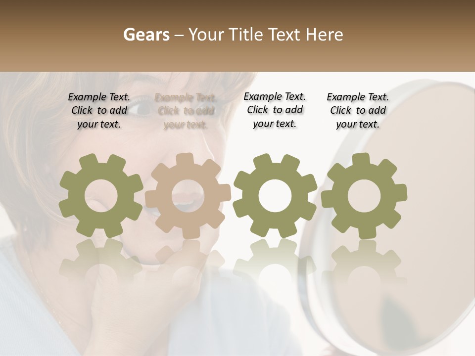 Activity Person Indoors PowerPoint Template