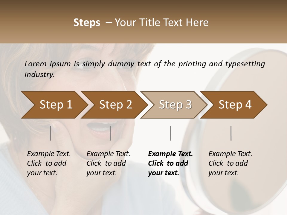 Activity Person Indoors PowerPoint Template