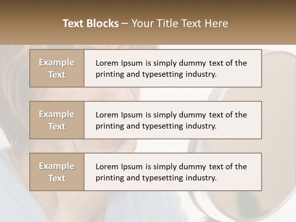 Activity Person Indoors PowerPoint Template