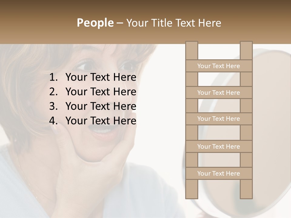 Activity Person Indoors PowerPoint Template
