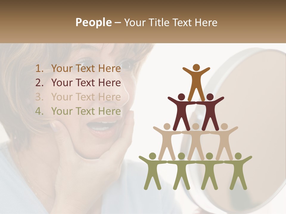 Activity Person Indoors PowerPoint Template