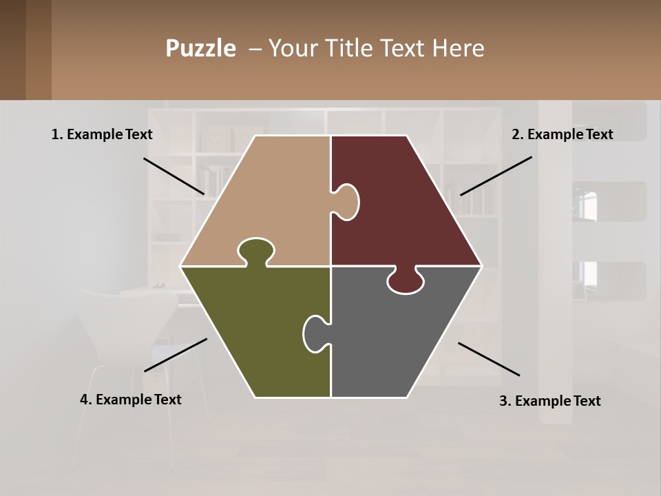 Neat Drawing Overlook PowerPoint Template