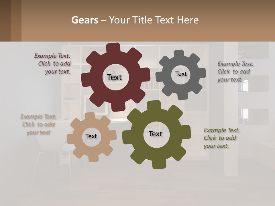 Neat Drawing Overlook PowerPoint Template