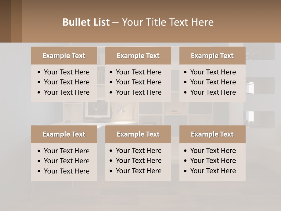 Neat Drawing Overlook PowerPoint Template