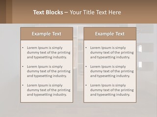 Neat Drawing Overlook PowerPoint Template