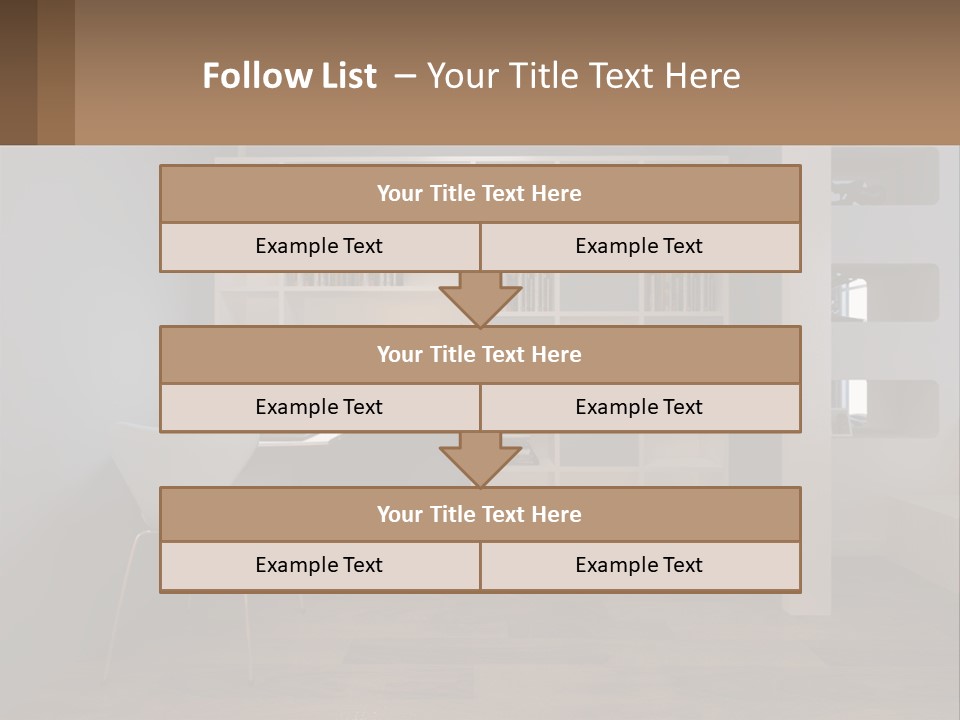 Neat Drawing Overlook PowerPoint Template