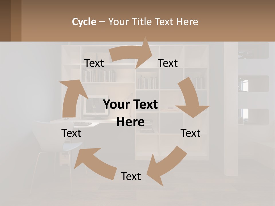 Neat Drawing Overlook PowerPoint Template