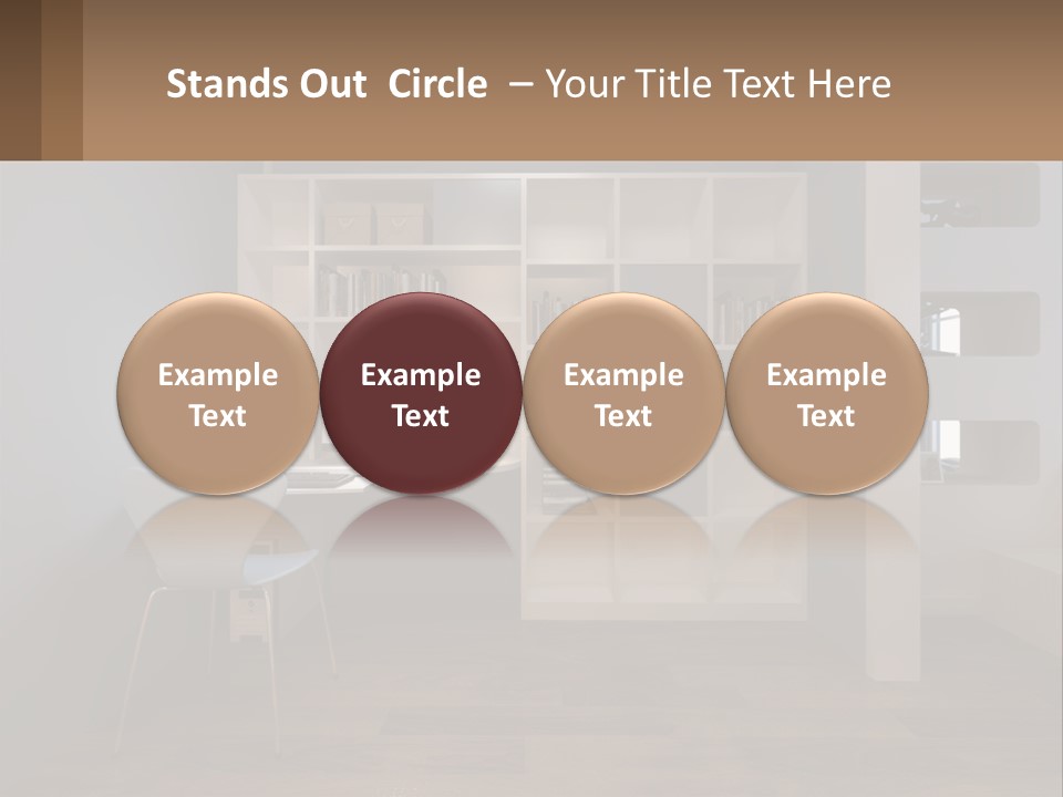 Neat Drawing Overlook PowerPoint Template