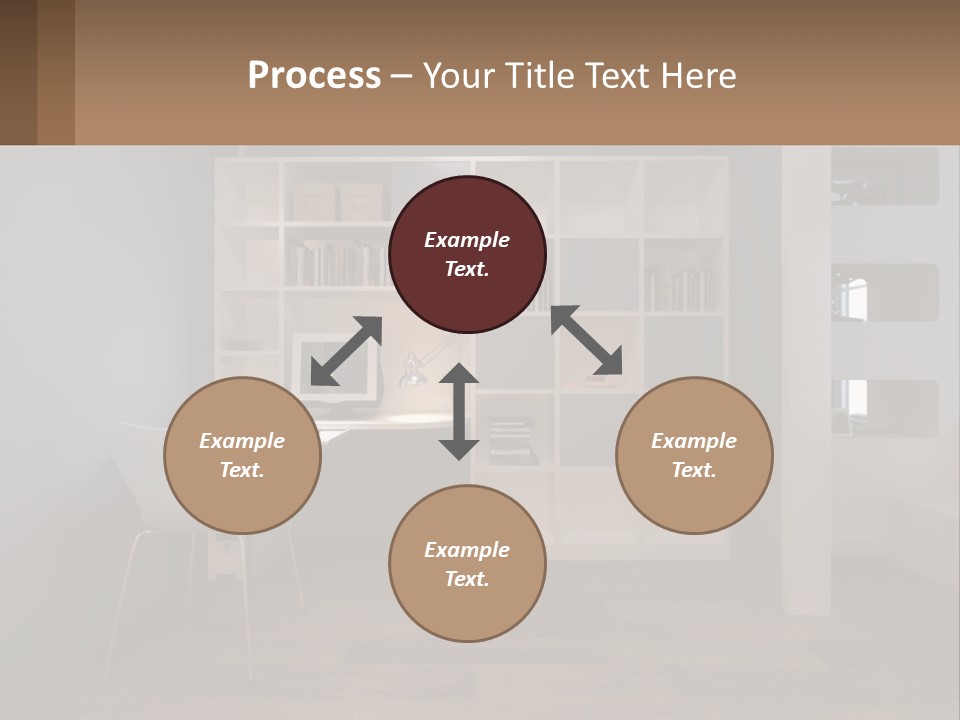 Neat Drawing Overlook PowerPoint Template