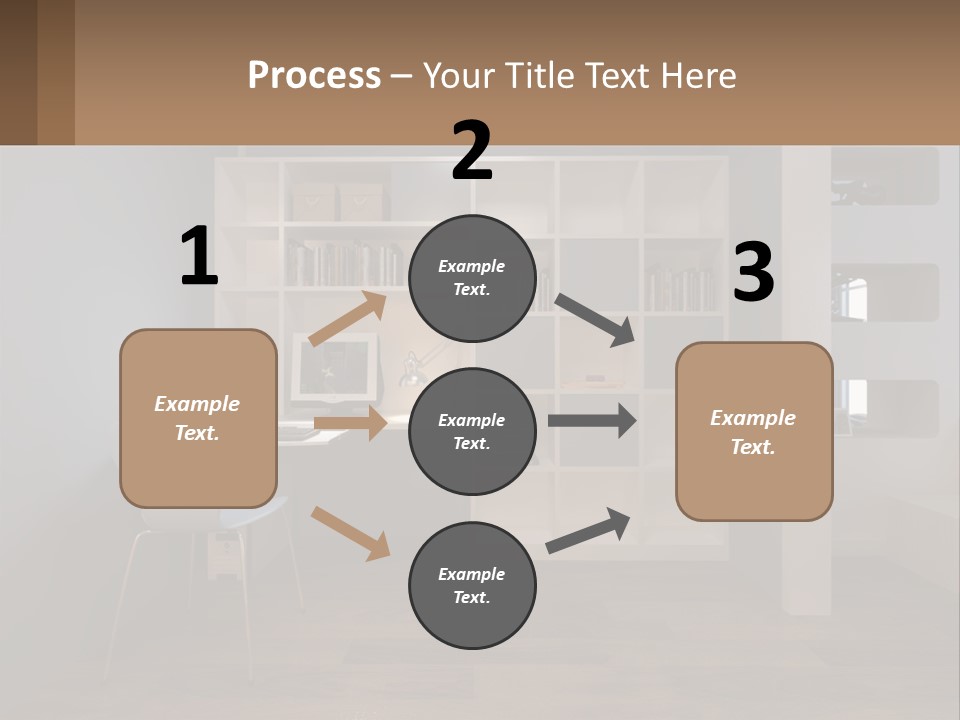 Neat Drawing Overlook PowerPoint Template