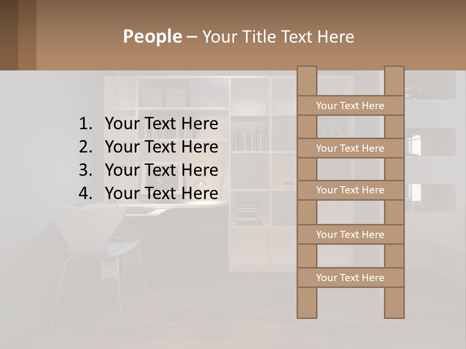 Neat Drawing Overlook PowerPoint Template