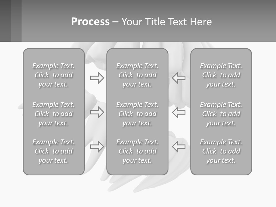 Isolated Medical Lower PowerPoint Template