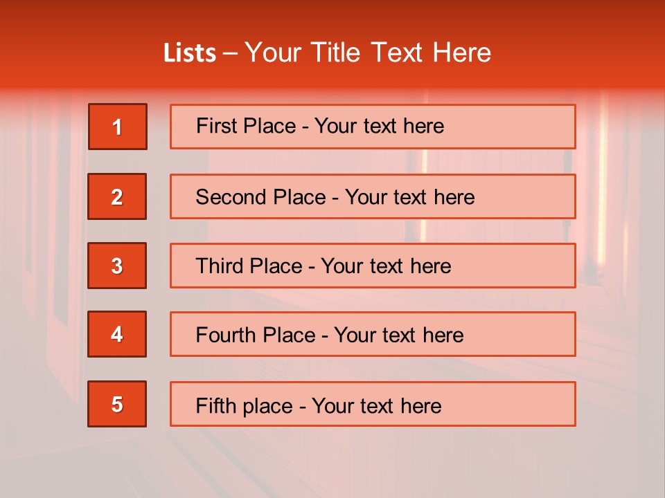 Spa Room Muscle PowerPoint Template