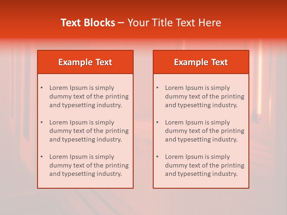 Spa Room Muscle PowerPoint Template
