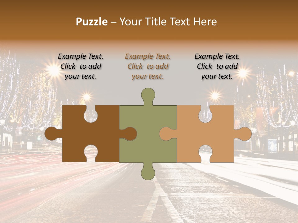 Champs Night Visit PowerPoint Template