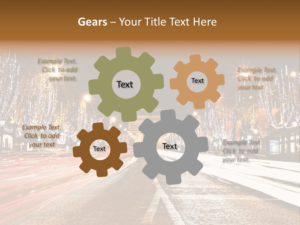 Champs Night Visit PowerPoint Template