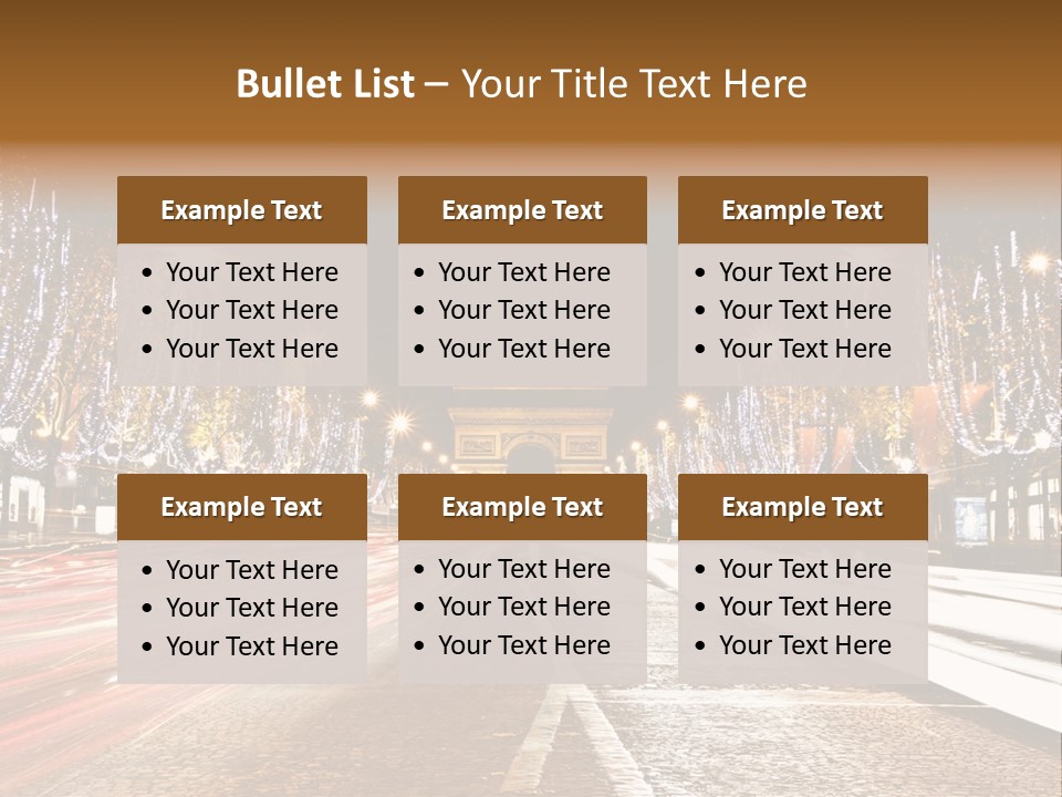 Champs Night Visit PowerPoint Template