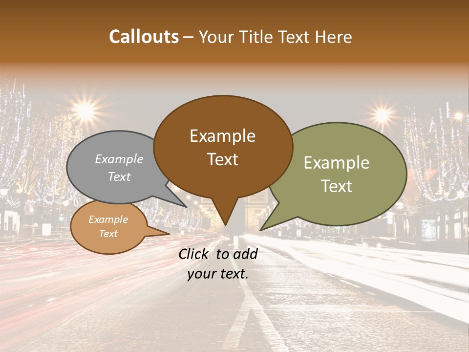 Champs Night Visit PowerPoint Template