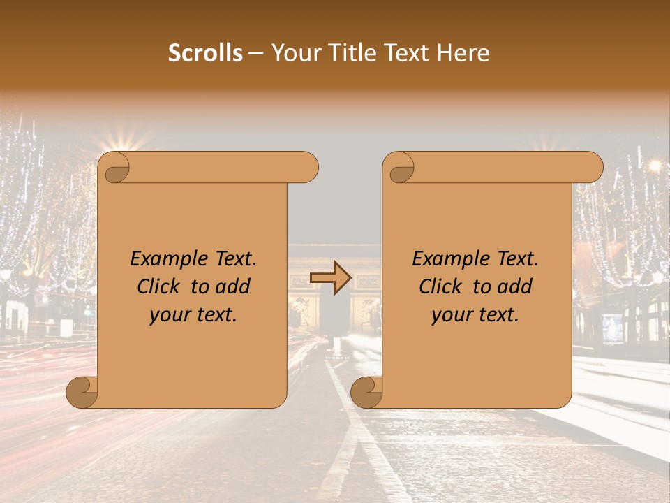 Champs Night Visit PowerPoint Template