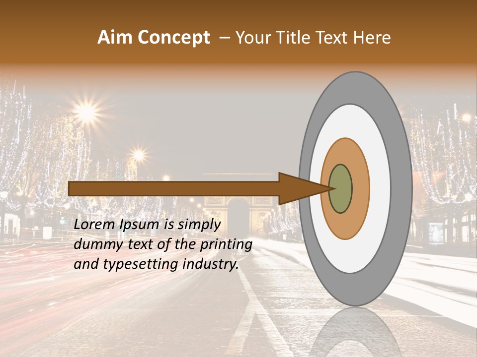 Champs Night Visit PowerPoint Template