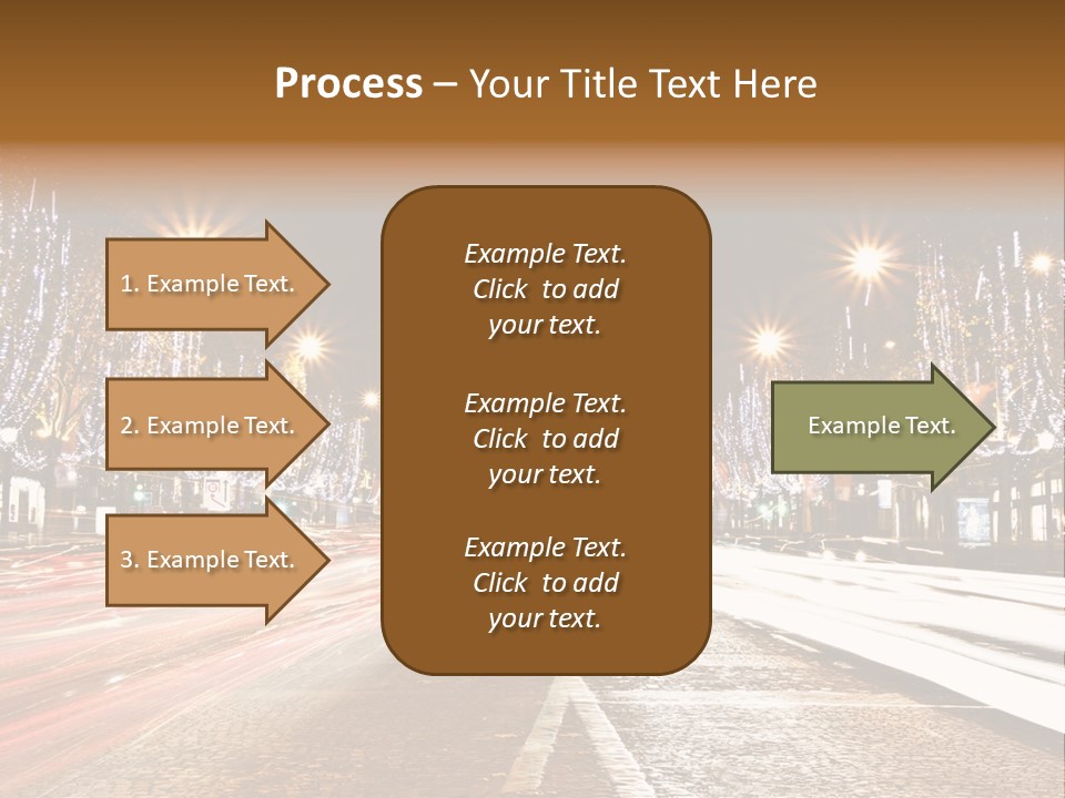 Champs Night Visit PowerPoint Template