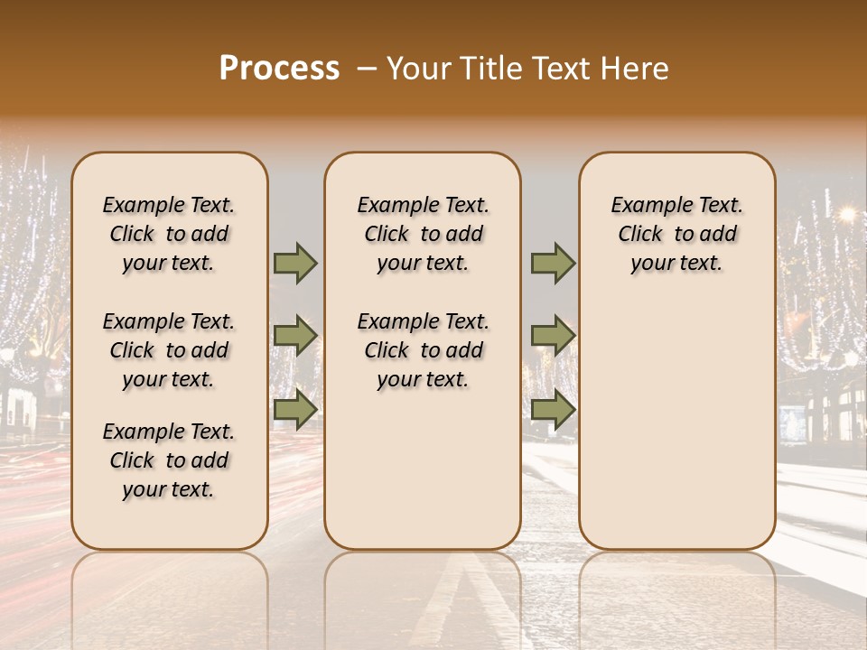 Champs Night Visit PowerPoint Template