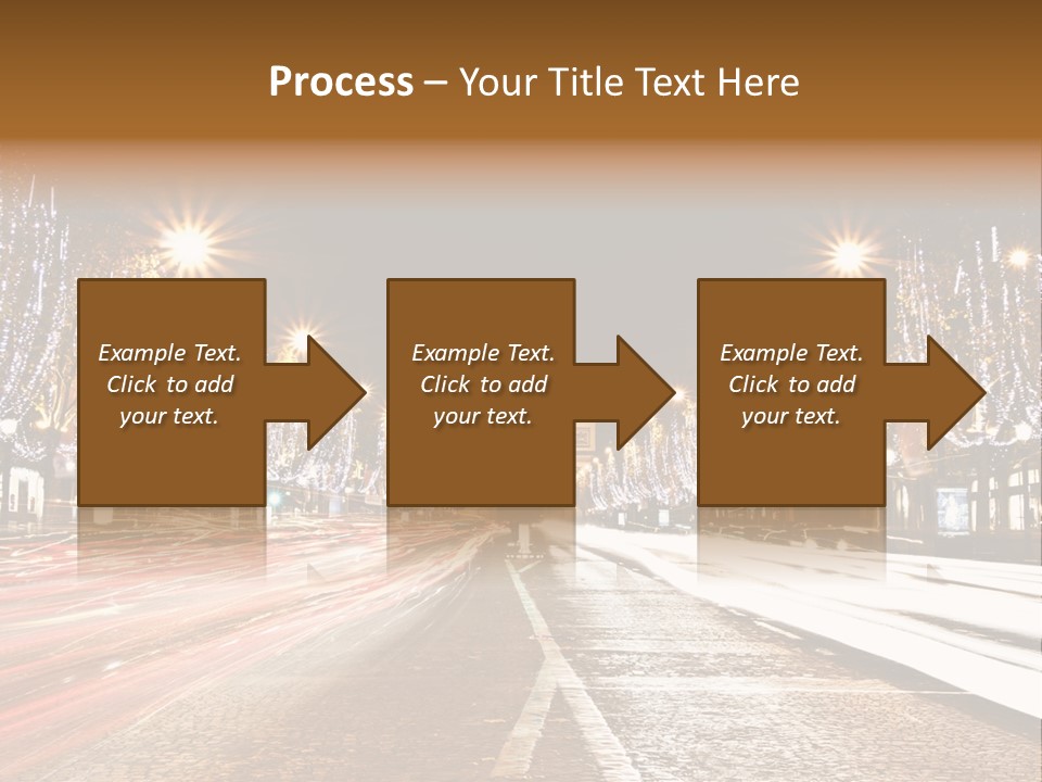 Champs Night Visit PowerPoint Template