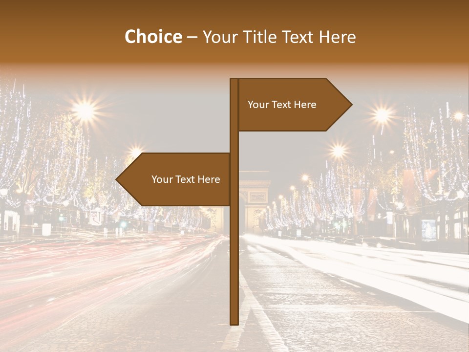 Champs Night Visit PowerPoint Template