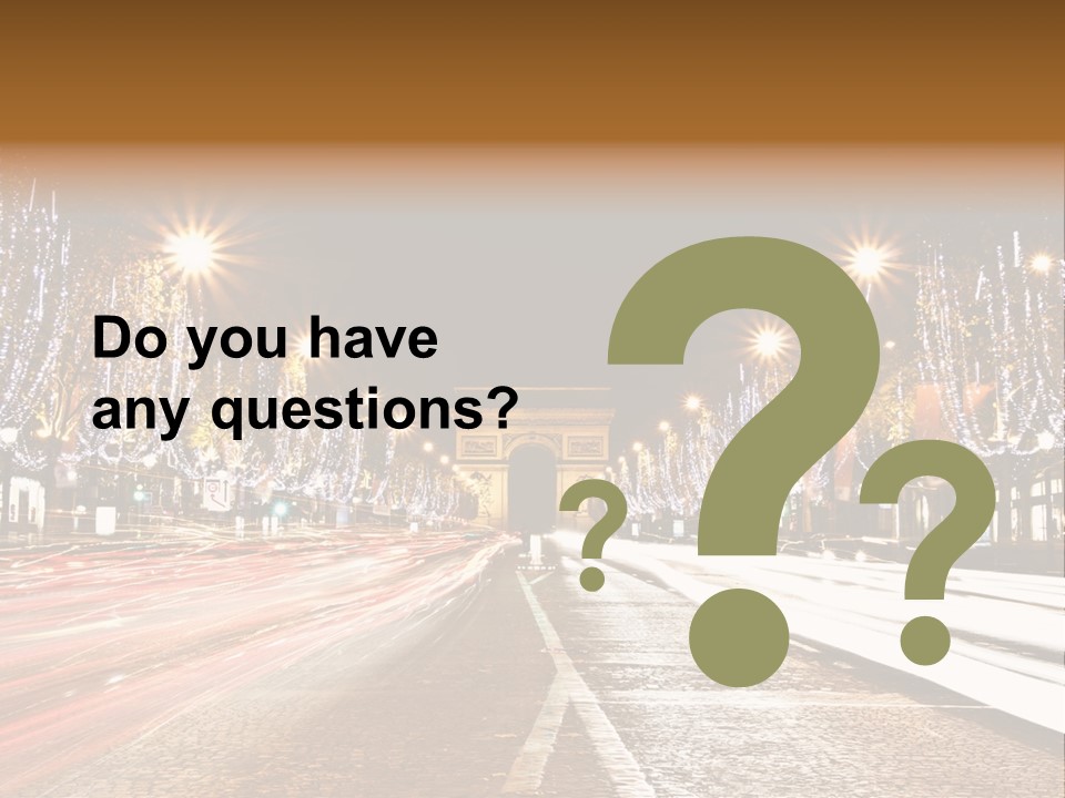 Champs Night Visit PowerPoint Template