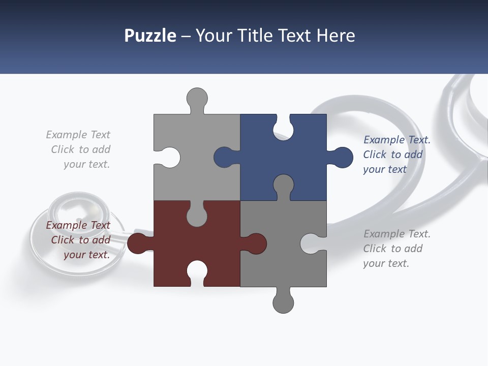 White Device Disease PowerPoint Template