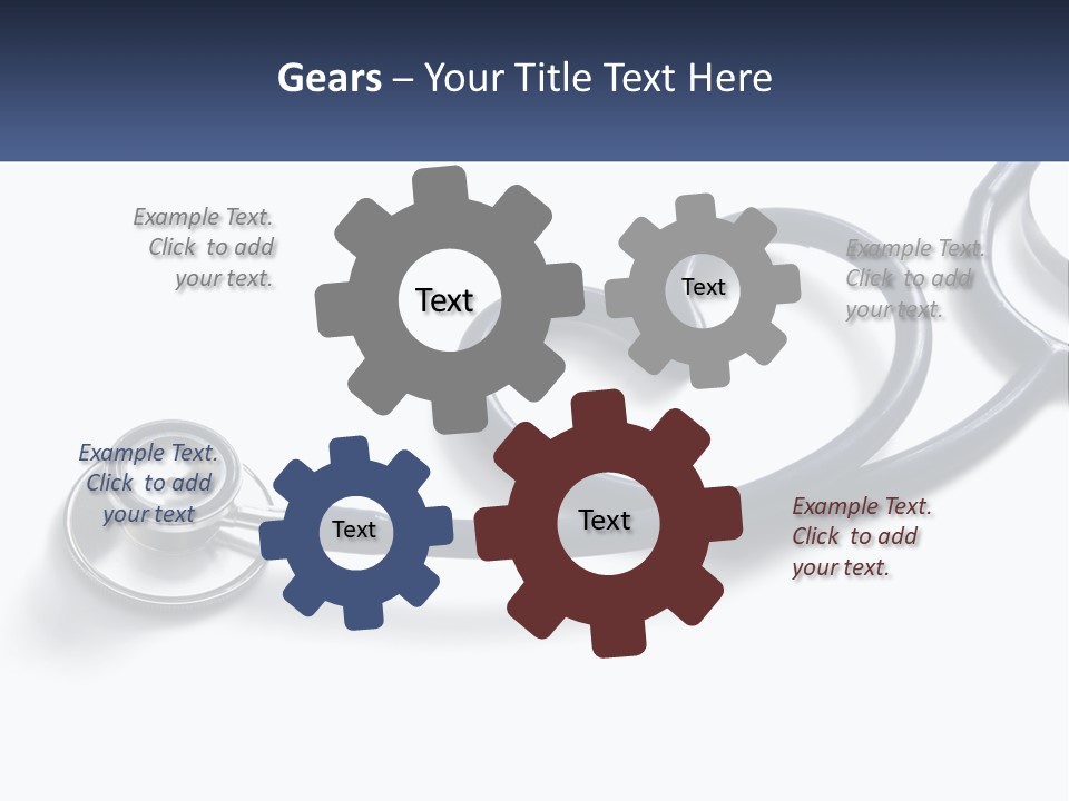 White Device Disease PowerPoint Template