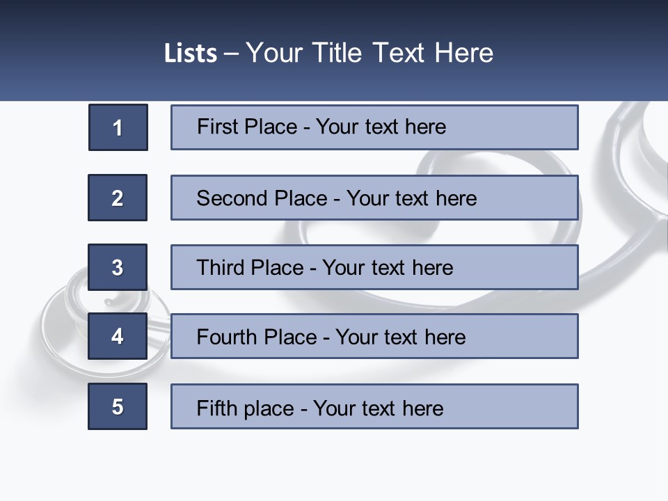 White Device Disease PowerPoint Template