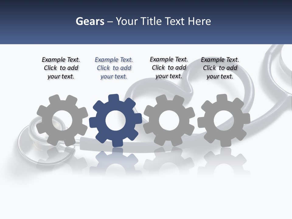 White Device Disease PowerPoint Template