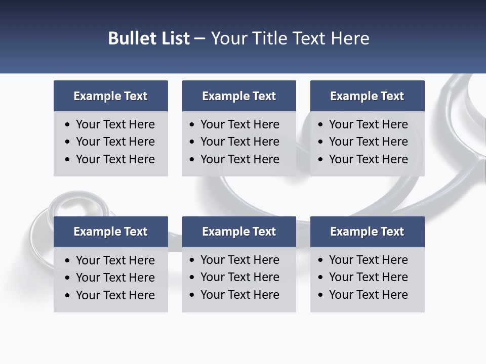 White Device Disease PowerPoint Template